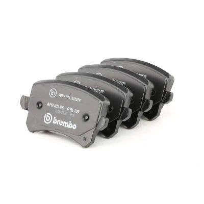 Image de BREMBO P 85 109 Jeu de plaquettes frein contact signal d&#039;usure exclu avec vis d&#039;étrier accessoires VOLKSWAGEN: Sharan II, Tiguan I