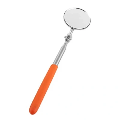 Image de Fydun Miroir d&#039;inspection télescopique de Voiture étendant l&#039;outil à Main Rond lentille détection(Red Handle Type 50X600mm)
