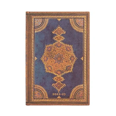 Image de Paperblanks Agendas 18 Mois 2022 2023 Reliure Safavide Horizontal Mini (95 x 140 mm)