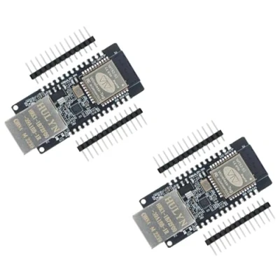 Image de TECNOULAB 2 pièces WT32 ETH01 Port série intégré réseau ESP32 Bluetooth WiFi Ethernet