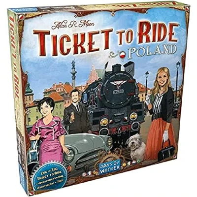 Image de Days of Wonder, Train pour Pologne, Extension de Carte, Jeu Familial, société, 2 à 4 Joueurs, partir 8 Ans, 30 60 Minutes, Allemand, multilingue