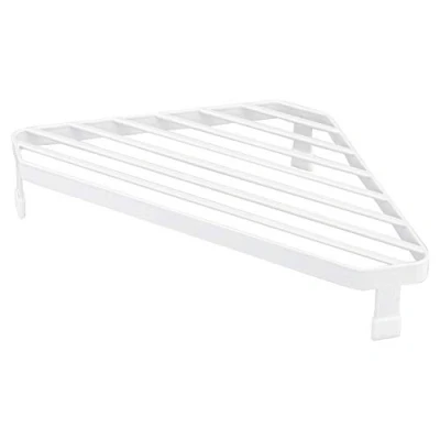 Image de Yamazaki 2748 Tower Support d&#039;angle pour poêle, Blanc, Acier, Minimaliste, 22 x 5 c m
