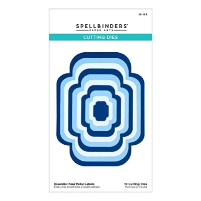 Image de Spellbinders Matrices de découpe à Quatre Collection Four Petal, métal, Un