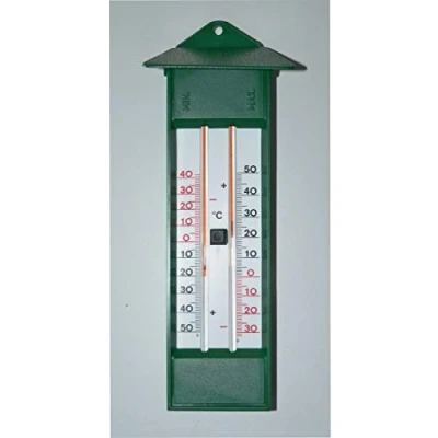 Image de Thermomètre NORTENE Mini Maxi sans mercure Température de 40 à +50 C Vert 23 cm