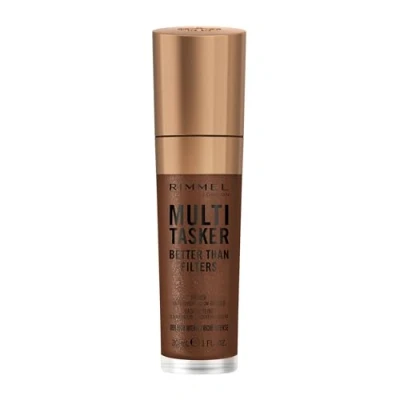 Image de Rimmel Multi Tasker Better Than Filters, 009 Rich Intense, Base de Teint, Booster d’Éclat et Highlighter, formule vegan, propriétés anti âge, pigments réflecteurs lumière, 30ml