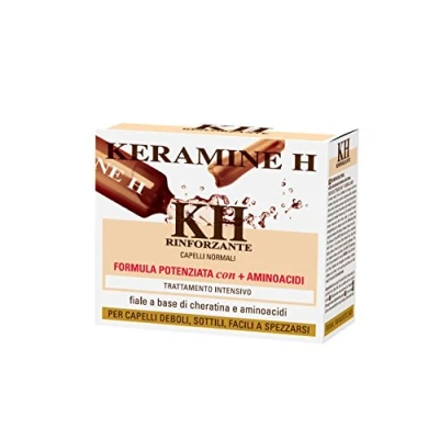 Image de KERAMINE H Fiale Blanc Tu / Types X10 Début Drop Et Cheveux Coiffure
