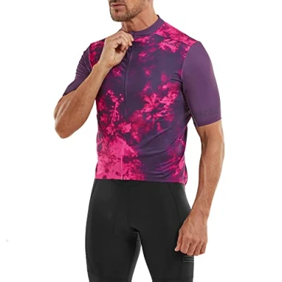 Image de Altura Homme Maillot de Cyclisme À Manches Courtes Icon Jersey SS, Violet, S EU