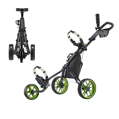 Image de Caddytek Caddylite 11,5 V3 Chariot de Golf Unisexe, Citron Vert, Taille Unique