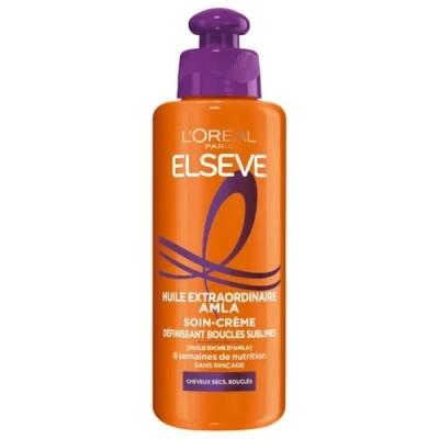 Image de L&#039;Oréal Paris Elseve Soin Crème Définissant Pour Cheveux Bouclés Huile Extraordinaire 200 ml