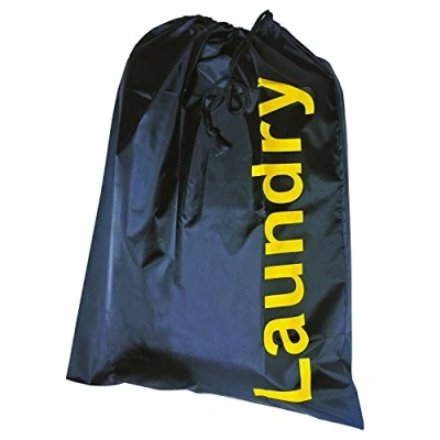 Image de Kleiber 93206 Sacs à Linge Noir/Jaune Motif « Laundry »