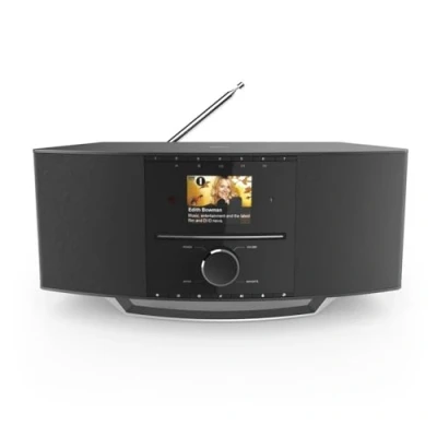 Image de Hama DIR3510SCBTX Radio de poche Internet, DAB+, DAB, FM Bluetooth, CD, USB, WiFi noir