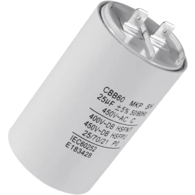 Image de Condensateur 25 uF pour Kärcher 9. 085 013,0 Nettoyeur Hautre Pression 425V/450V/475V de Démarrage/Permanent avec Cosses 6,4mm Haute Qualité et d&#039;Origine VOLET TECH
