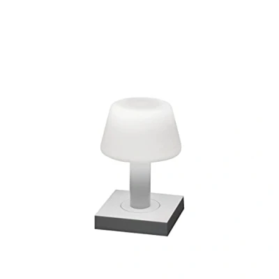 Image de Konstsmide Lampe table LED Monaco, batterie, blanche