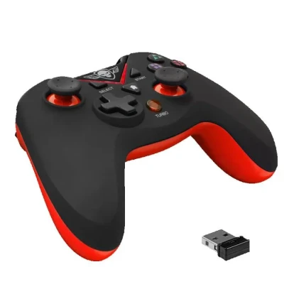 Image de Spirit of Gamer SOG RFXGP accessoire de jeux vidéo Noir, Rouge USB Manette jeu Analogique/Numérique PC, Playstation 3 Neuf