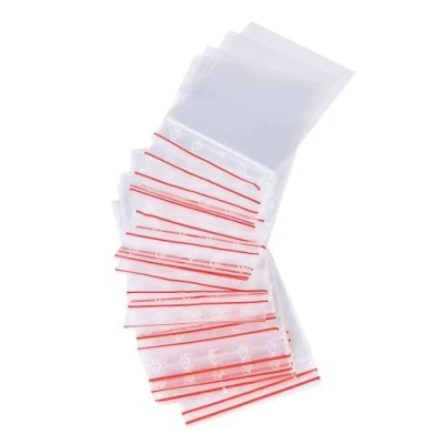 Image de Pakico fermeture éclair du Sac en plastique (20 x 30 cm) 100 Sacs ziplock refermables à d&#039;emballage