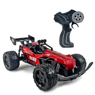 Image de TURBO CHALLENGE RX Car 89 Die Cast 093721 Voiture Télécommandée Rouge 1/12 Prêt à Rouler Batterie Rechargeable et Piles incluses Métal À Partir de 6 Ans