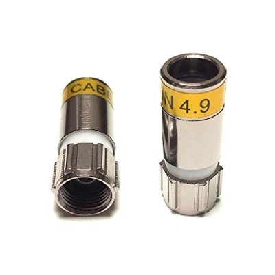 Image de Cabelcon Lot de 50 connecteurs compression F 56 CX3 4,9
