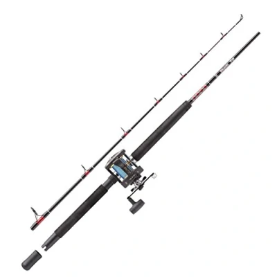 Image de Abu Garcia Muscle Tip 2 Sections Boat Combo Set RH 1,80m (15 40lb) Canne bateau