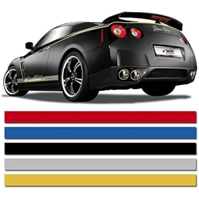 Image de auto STYLE Striping adhésif universel AutoStripe Cool200 Rouge 6,5mm x 975cm