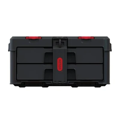 Image de Keter Unité de rangement robuste à 2 tiroirs pour outils bricolage Stack &amp; Roll (253384) (l&#039;emballage peut varier)
