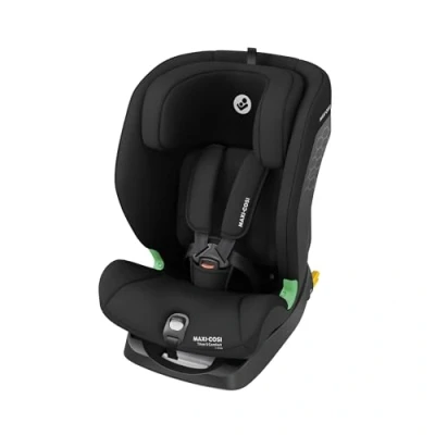Image de Maxi Cosi Titan S Comfort i Size, Tissus Respirants, Rehausseur Voiture Enfant, 15 mois à 12 ans (76 150 cm), Siège Auto ISOFIX, 5 Positions d&#039;Inclinaison, Protection G CELL, Authentic Black