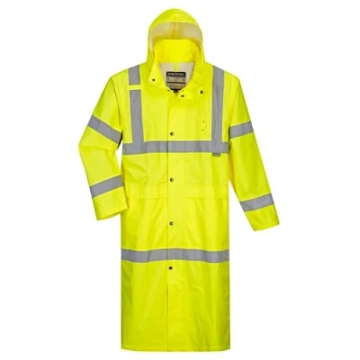 Image de Portwest Mixte H445 Manteau, Jaune, 3XL EU