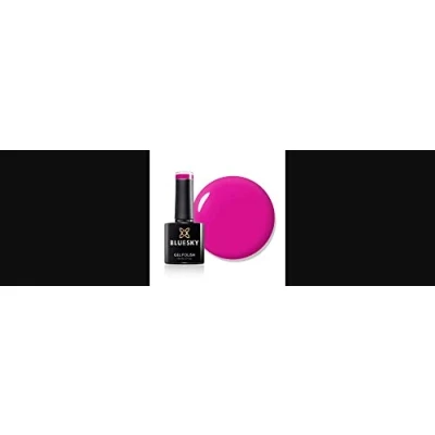 Image de Bluesky gel Polon, Purple Berry, A114, 10 ml, vernis à ongles en Solble, violet, rose (curant sous UV / lampe LED Requrid) Pack (X)