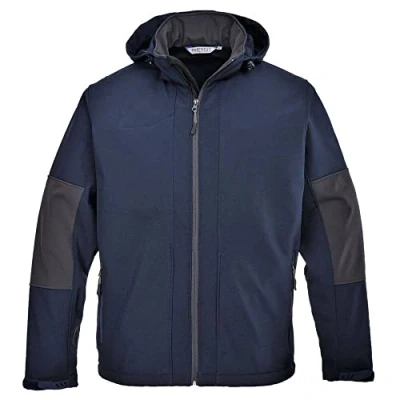 Image de Portwest Softshell avec capuche (3 couches), Couleur: Marine, Taille: S, TK53NARS