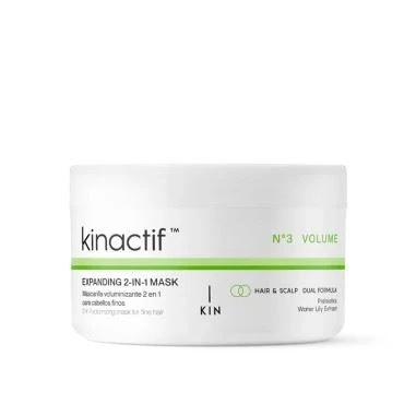 Image de Kin Cosmetics Masque Kinactif No.3 Expanding 2 in 1 200 ml Pour tous types de cheveux