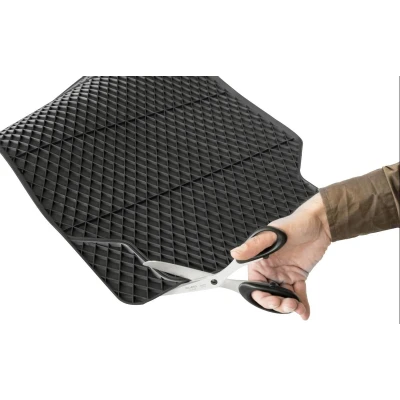 Image de WALSER Robust 28019 Ensemble de tapis sol Caoutchouc avant 2 noir Adaptation universelle 66 x 44 oscaro, mister auto, yakarouler