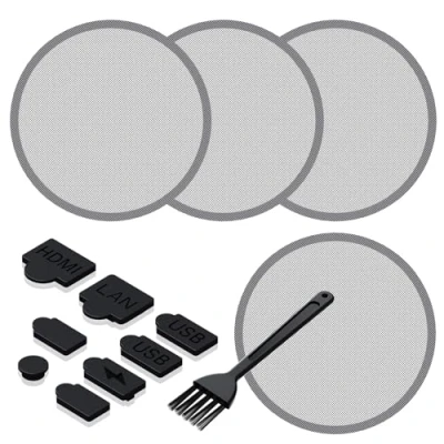Image de GRAUGEAR Kit de Protection Anti Poussière pour PS5 et Slim, Intégrale avec Brosses Nettoyage, Compatible