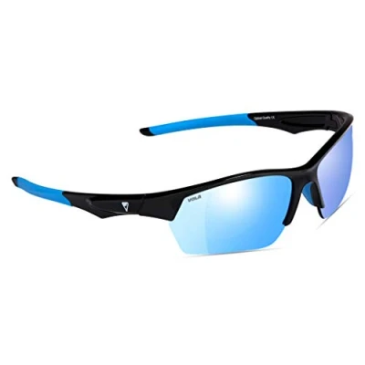 Image de Vola Lunette Beyond 2 Verres Adulte Unisexe, Noir et Bleu, Taille Unique
