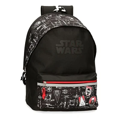 Image de Star Wars Space Mission Sac à Dos pour Ordinateur Portable Double Compartiment 15,6&quot; Noir 31 x 44 17,5 cm Polyester 23,87 L