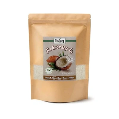 Image de Biojoy noix de coco Râpée BIO (500 g), séchée et non grillés, Flocons sans additifs