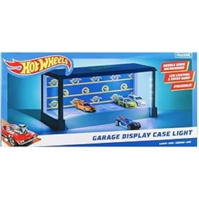 Image de Paladone Hot Wheels Garage &amp; Display Light Produit sous Licence Officielle Mattel, étui Lumineux pouvant contenir 7 Voitures, Fond Personnalisable, Cadeau pour collectionneurs