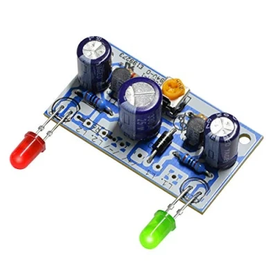 Image de Kemo B003 Clignotant/Clignotant Alternatif pour 6 12 V/DC connecter des Ampoules à Incandescence ou LED. Fréquence d&#039;horloge réglable d&#039;environ 1 3 Fois par Seconde