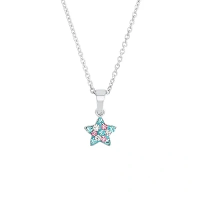Image de Prinzessin Lillifee collier avec pendentif en argent sterling 925, pour enfants, filles, 35 + 3 cm, multicolore, cœur, livré dans une boîte cadeau, 2031156