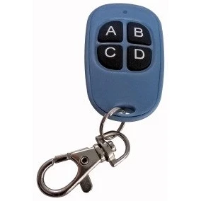 Image de Télécommande à auto apprentissage pour portail automatique, 4 canaux, 433 MHz