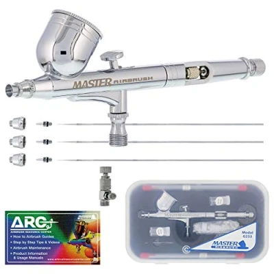 Image de Master Airbrush G233 set Multi purpose Precision Dual action Gravity Feed