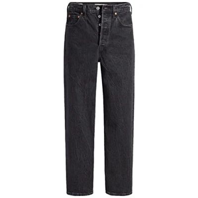 Image de Levi&#039;s Ribcage Straight Ankle Jean droit, Femme, Taille: 27x27, Soda spring