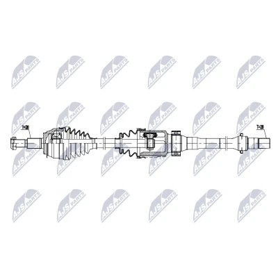 Image de Essieu moteur NTY NPW MZ 102