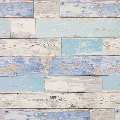 Image de Fablon Rouleau 67.5 cm X 2 m de vieux bois