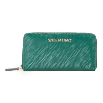 Image de Porte monnaie VALENTINO Posillipo Zip Around Wallet Vert sapin Chic Tendance