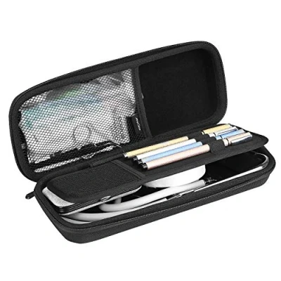 Image de ProCase Étui Antichoc pour 3M Littmann Classic Stéthoscope, Housse de Protection en EVA Rigide Durable, avec 2 Poches Intérieures et Plateau Porte crayons Accessoire Noir