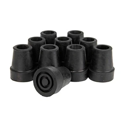 Image de Patterson Embout de Canne Standard Noir en Caoutchouc 19 mm x 10