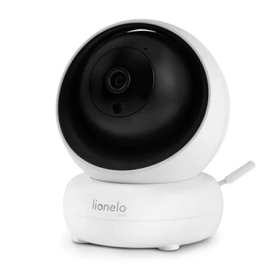 Image de lionelo Babyline 8.3 Babyphone électronique avec caméra Full HD 360 écran 5&quot; Portée 200 m Communication bidirectionnelle berceuses Bruit 8 h Batterie Mode Nuit Capteur de température Fonction VOX