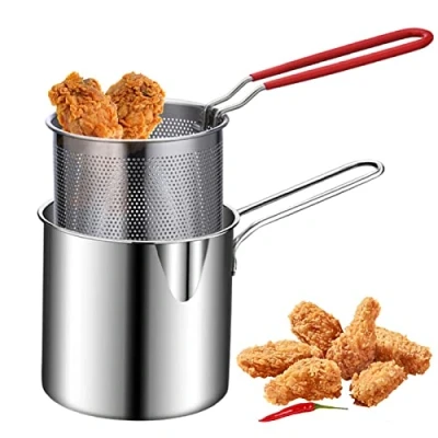 Image de Maodom friteuse Casseroles à Frites créatives pour la Maison Cuisine Frire Les Cuisses Poulet, Le Poisson séché, Frites, côtelettes etc