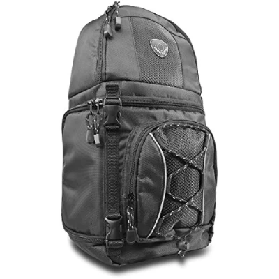 Image de Mantona Sac à dos pour photos Loop DSLR (incl. housse anti pluie, système de transport sangle) noir