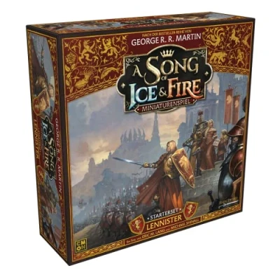 Image de CMON Asmodee A Song of Ice &amp; Fire Lennister Kit de démarrage Dessus Table 2 Joueurs À partir 14 Ans 45+ Minutes Allemand Multilingue