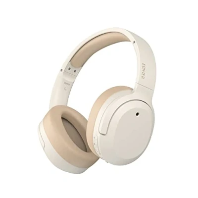 Image de Edifier W820NB Plus Casque Bluetooth sans Fil, Hybride Supra Auriculaire avec Réduction de Bruit Active, Hi Res LDAC Audio, Charge Rapide, 5.2 pour Voyages, Maison, Bureau, Blanc